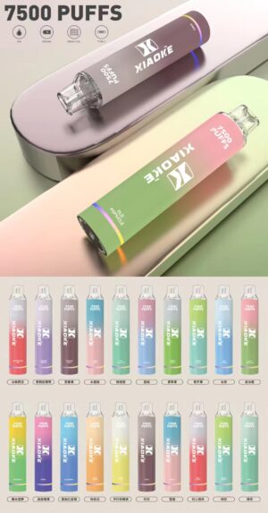 【XIAOKE 梟客】🪄拋棄式🍬 一次性霧化商品 7500口 (可充電)